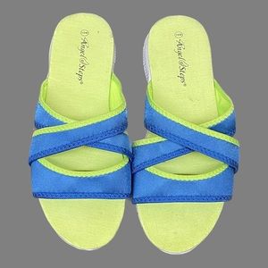 Angel Steps Strappy Walking/Water Park Sandals Size 10W